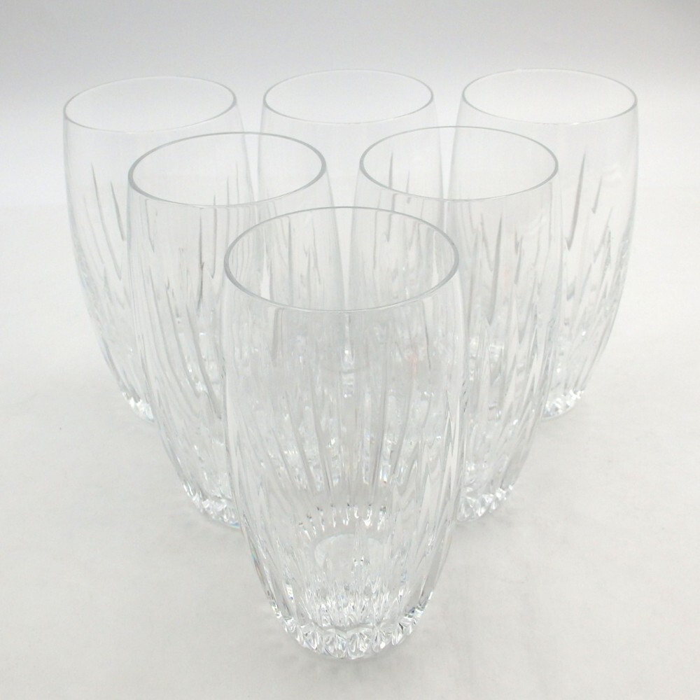 1円〜 Baccarat バカラ マッセナ ハイボールグラス 計6点 y229 1円〜 Baccarat バカラ マッセナ ハイボールグラス 計6点 y229