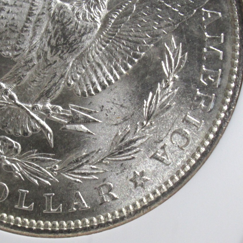 1円〜 アメリカ銀貨 1881 モルガンダラー トーン有 NGC MS64 1円〜 アメリカ銀貨 1881 モルガンダラー トーン有 NGC MS64