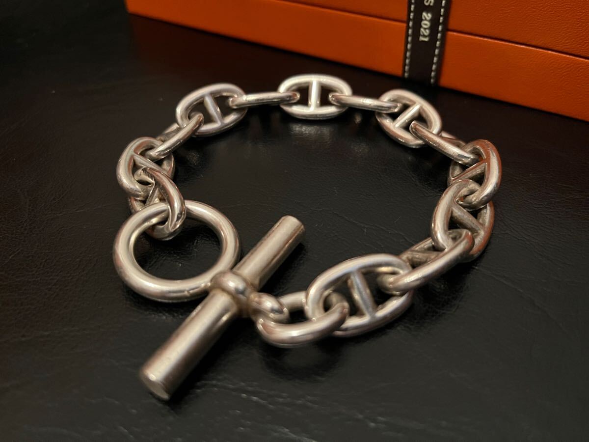 正規品 HERMES シェーヌダンクル TGM 13 エルメス ブレスレット 正規品 HERMES シェーヌダンクル TGM 13 エルメス ブレスレット