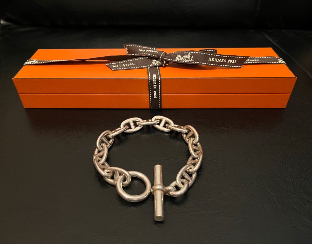 正規品 HERMES シェーヌダンクル TGM 13 エルメス ブレスレット 正規品 HERMES シェーヌダンクル TGM 13 エルメス ブレスレット