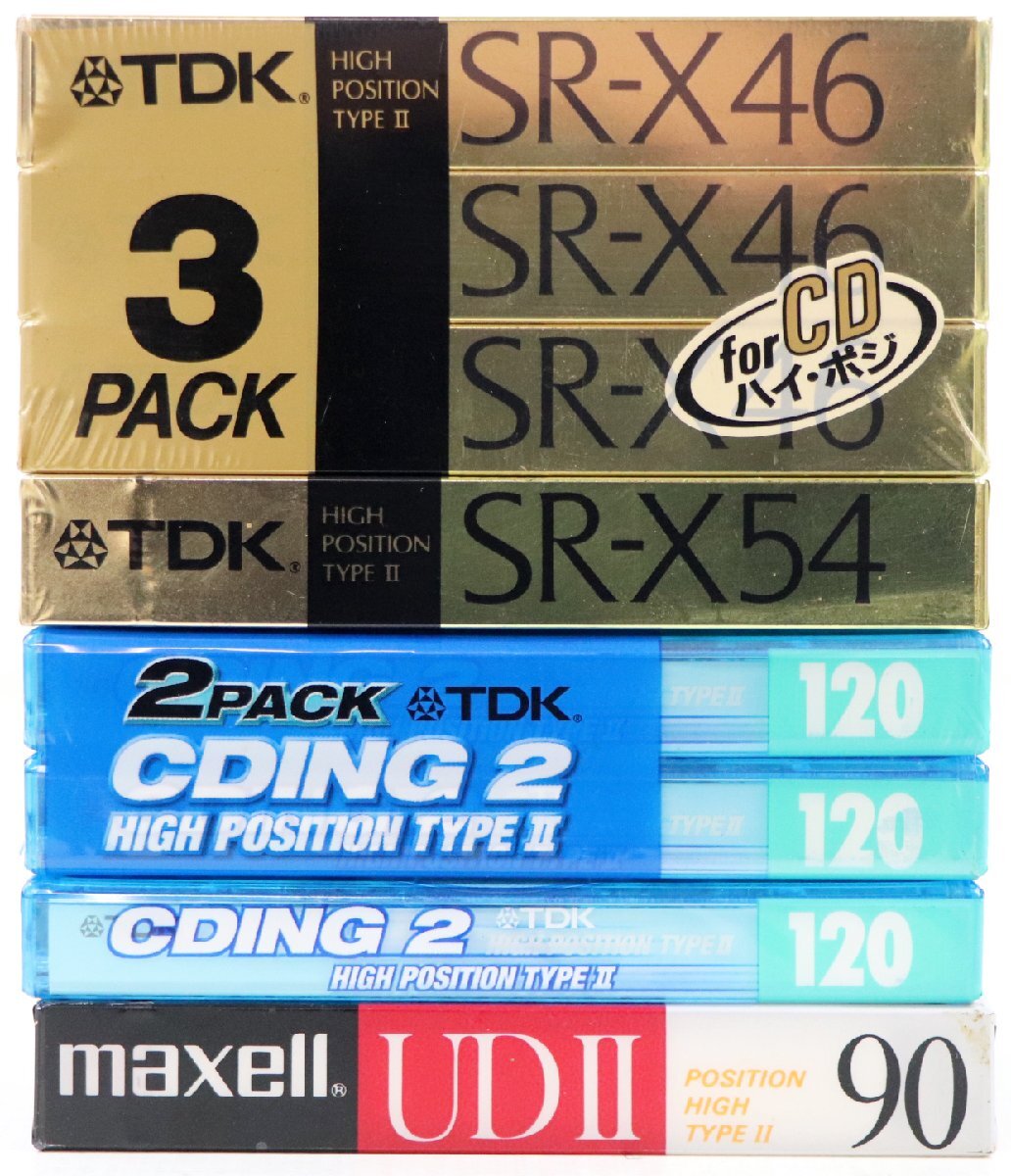 S♪未使用品♪ハイポジション カセットテープ 8本セット 『SR S♪未使用品♪ハイポジション カセットテープ 8本セット 『SR