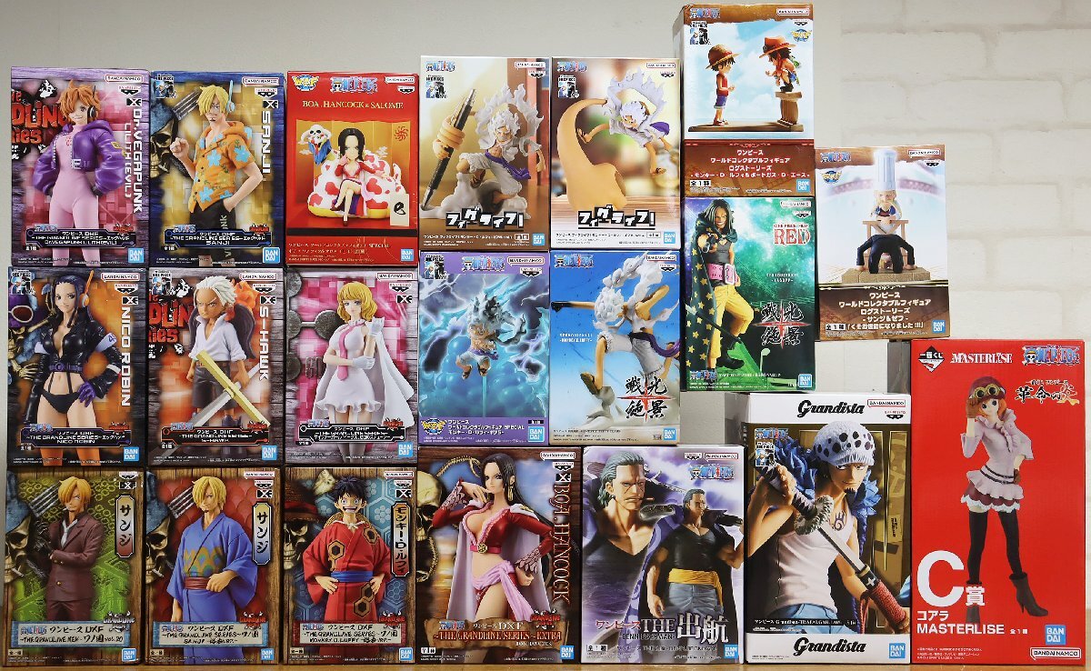 M◇未使用品◇フィギュア ワンピース 20点セット ルフィ ギア5