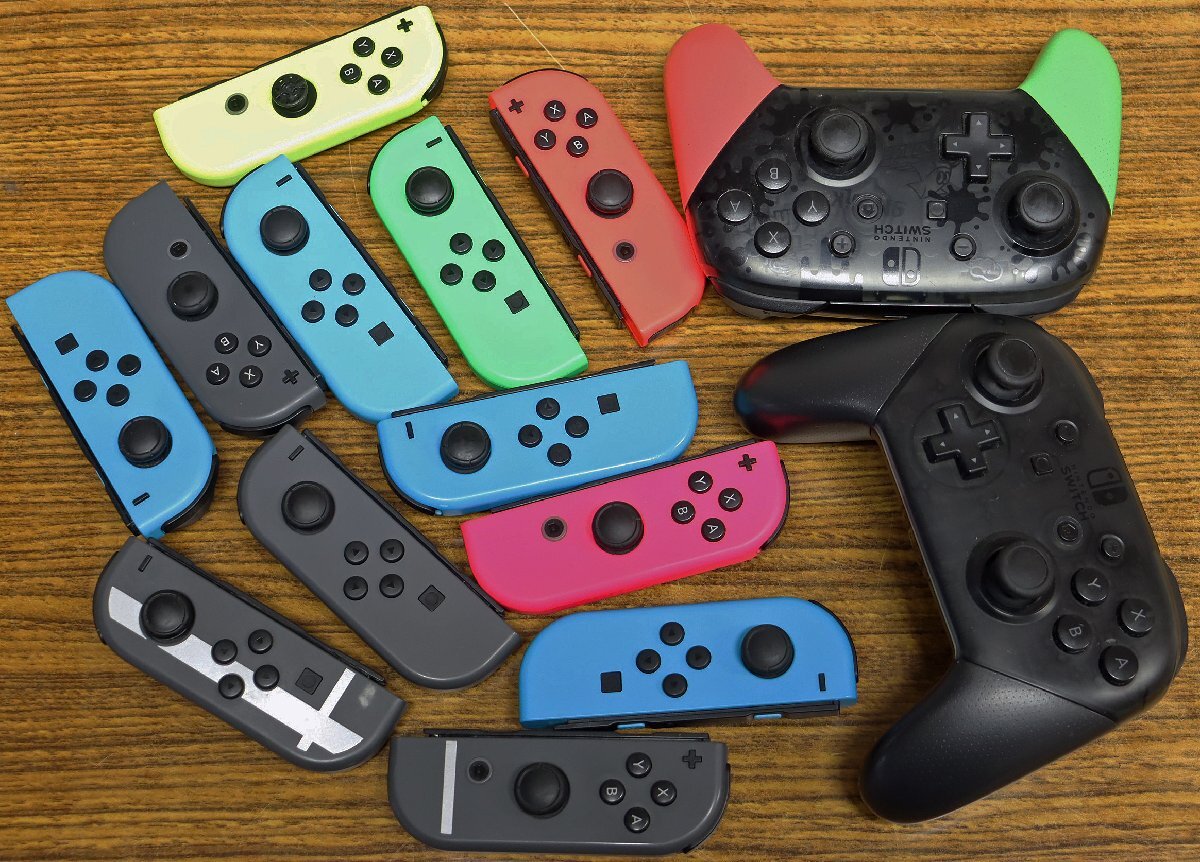 【超ポイントバック祭】 S◇ジャンク品◇Nintendo まとめてセット コントローラー Switch ニンテンドースイッチアクセサリー