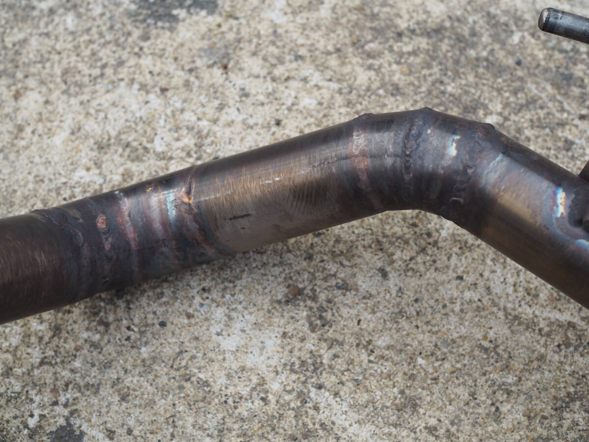 ■H13 ダイハツ アトレーワゴン 《 GF-S220G 》4AT ターボ 2WD EF-DET 自作？ リアマフラー ワンオフ 改造 2本出し リヤピース(検索)S230G