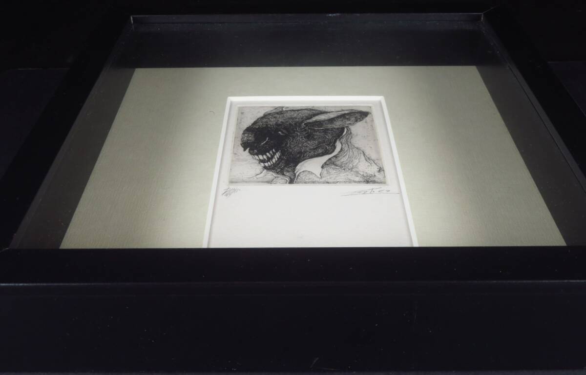 SAKURAYA】真作保証【池田俊彦】銅版画 エッチング 直筆サイン SAKURAYA】真作保証【池田俊彦】銅版画 エッチング 直筆サイン