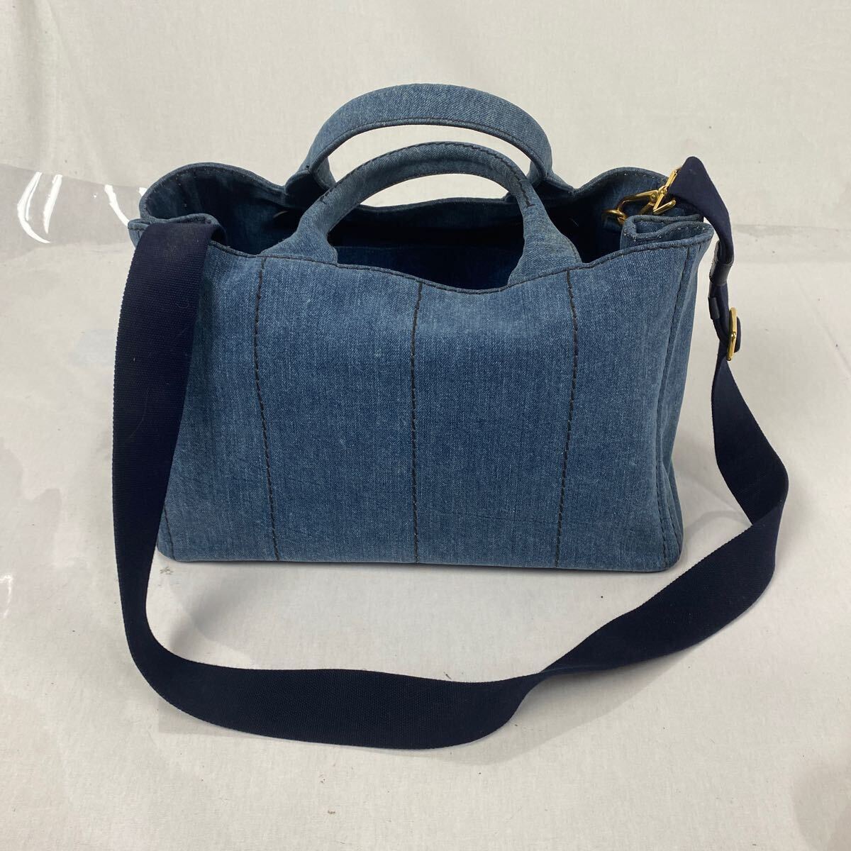 M 【1円スタート】PRADA プラダ CANAPA カナパ トートバッグ M 【1円スタート】PRADA プラダ CANAPA カナパ トートバッグ