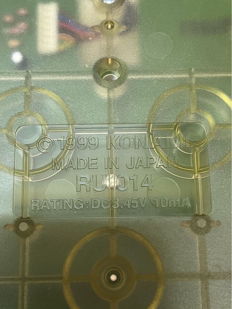 RE4291 KONAMI Konami pop n управление pop n контроллер RU014 PlayStation специальный с коробкой не проверка текущее состояние товар 0426