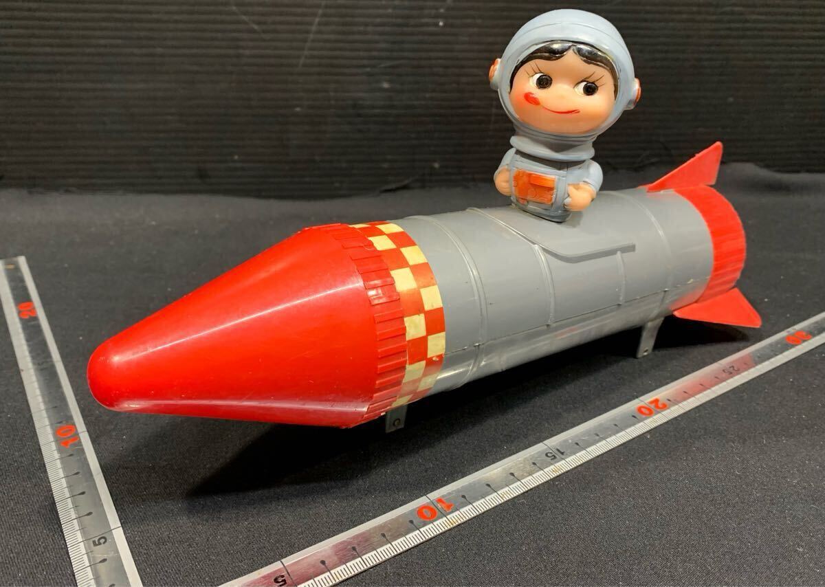 レア ペコちゃん ロケットカー 不二家 昭和レトロ ビンテージ レア ペコちゃん ロケットカー 不二家 昭和レトロ ビンテージ