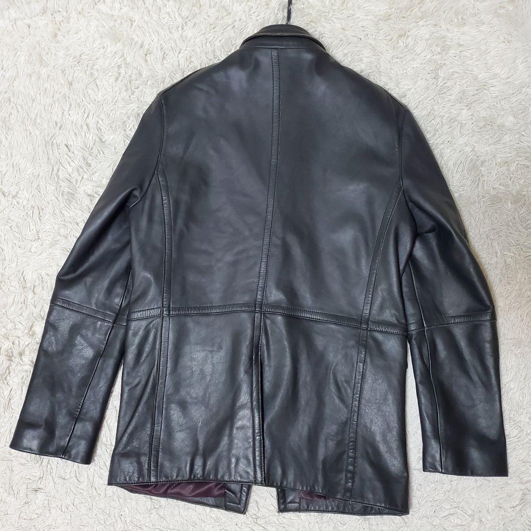 美品 希少Lサイズ PEYTON PLACE PPFM レザー テーラード 美品 希少Lサイズ PEYTON PLACE PPFM レザー テーラード