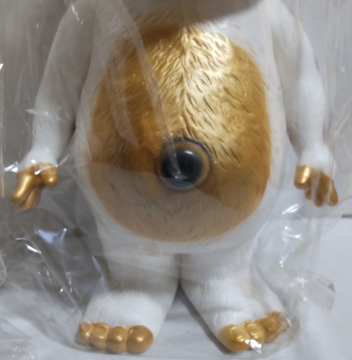 快獣 ブースカ ジャイアント 白/金 白/銀 2体 イヌクマ ソフビ 快獣 ブースカ ジャイアント 白/金 白/銀 2体 イヌクマ ソフビ