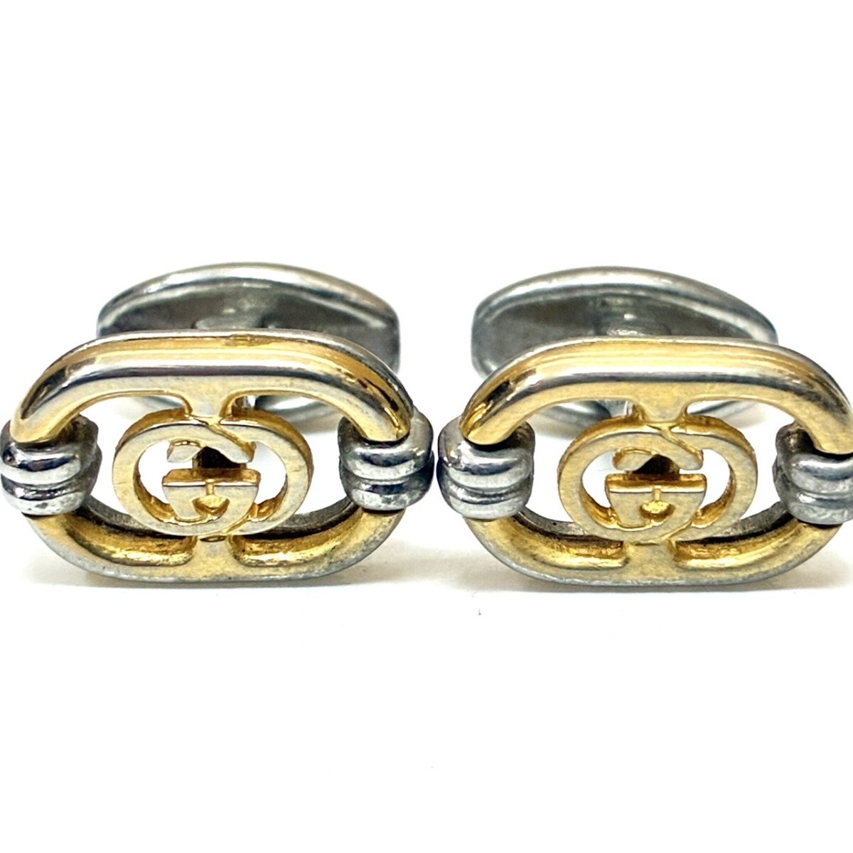 GUCCI グッチ インターロッキング カフス カフスボタン GUCCI グッチ インターロッキング カフス カフスボタン