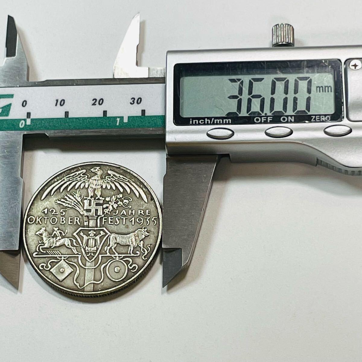 ドイツ 硬貨 古銭 バイエルン州 1935年 ミュンヘン 125週年記念 ドイツ 硬貨 古銭 バイエルン州 1935年 ミュンヘン 125週年記念