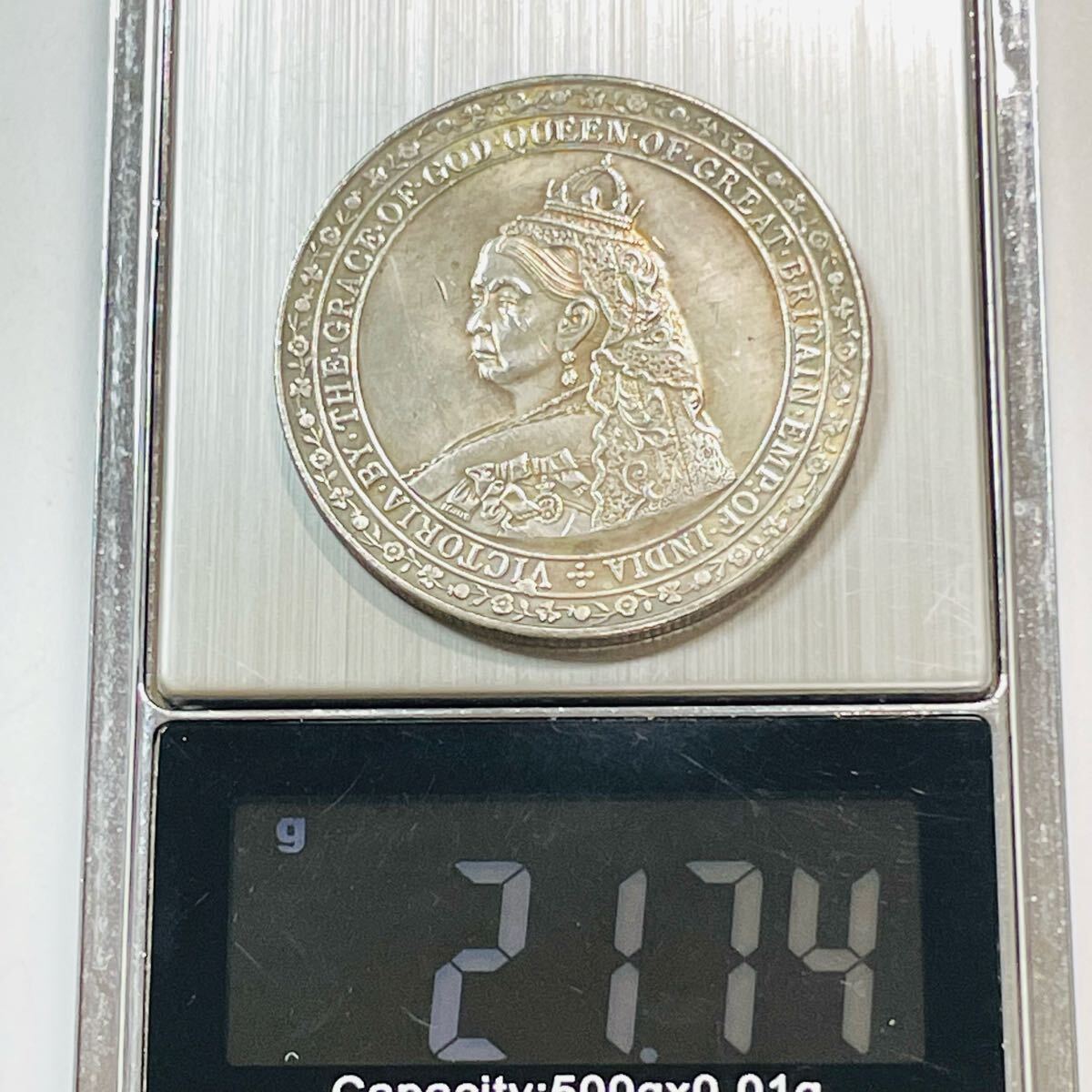 イギリス 硬貨 古銭 ヴィクトリア女王 1887年 「MDCCCLXXXVII イギリス 硬貨 古銭 ヴィクトリア女王 1887年 「MDCCCLXXXVII