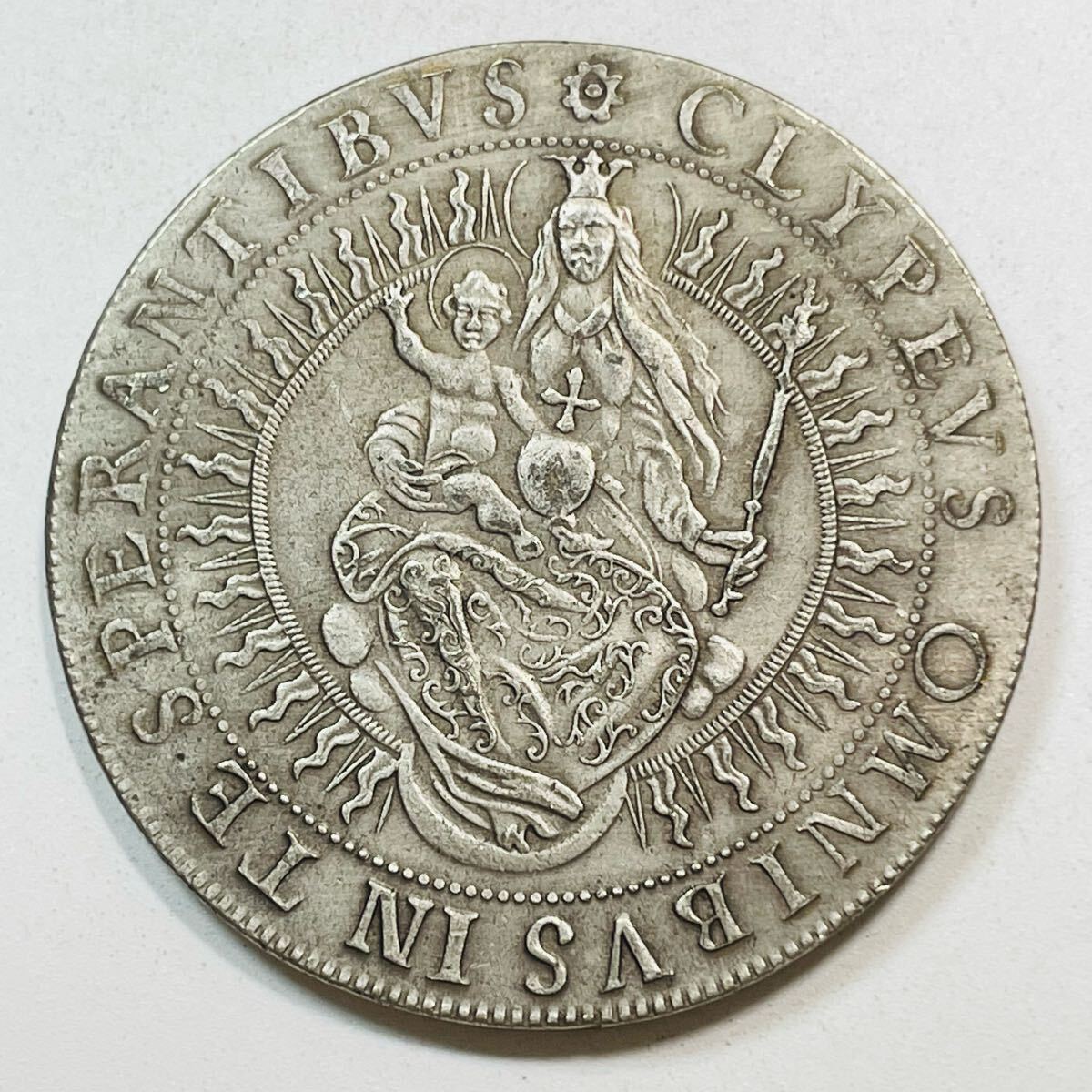 ドイツ 硬貨 古銭 バイエルン州 1641年 マクシミリアン1世 聖母 ドイツ 硬貨 古銭 バイエルン州 1641年 マクシミリアン1世 聖母
