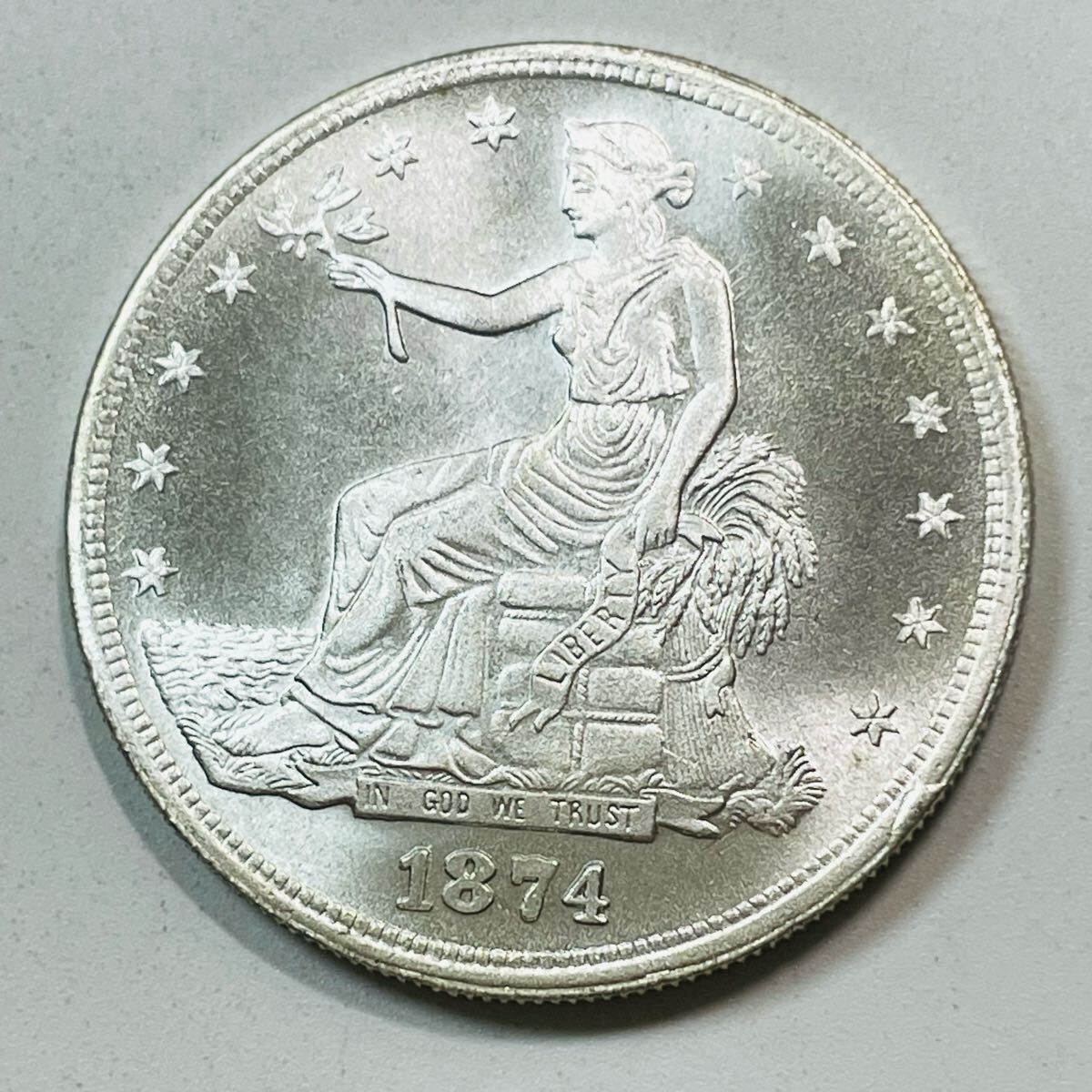 アメリカ 硬貨 古銭 自由の女神 1874年 ハクトウワシ 13の星 アメリカ 硬貨 古銭 自由の女神 1874年 ハクトウワシ 13の星