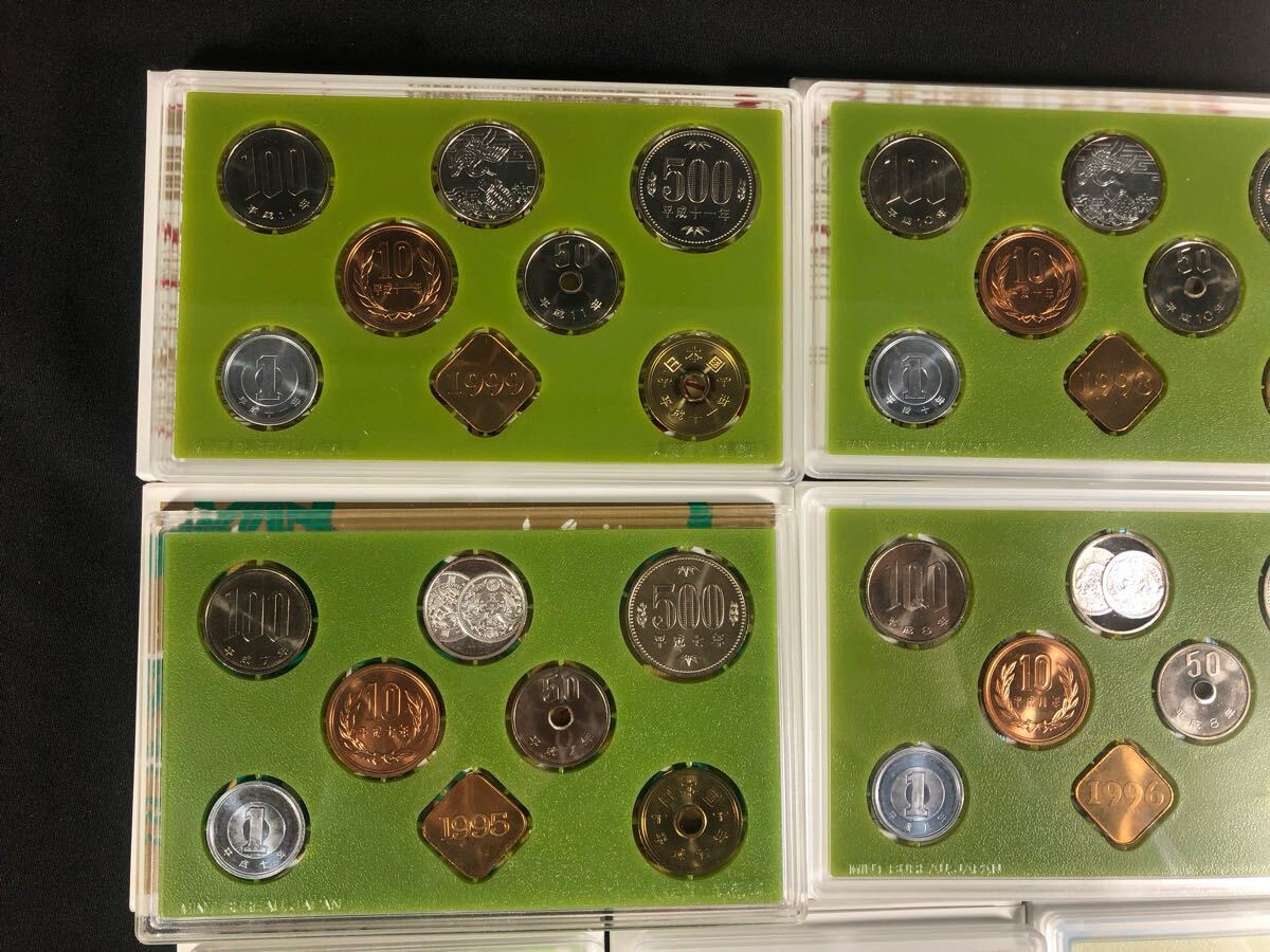 ○☆貨幣セット☆敬老貨幣セット 1995年 1996年 1997年 1998年 ○☆貨幣セット☆敬老貨幣セット 1995年 1996年 1997年 1998年