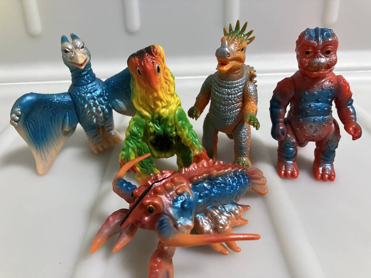 5体セット ゴジラブルマァク伝説 ヘドラ アンギラス ラドン 5体セット ゴジラブルマァク伝説 ヘドラ アンギラス ラドン