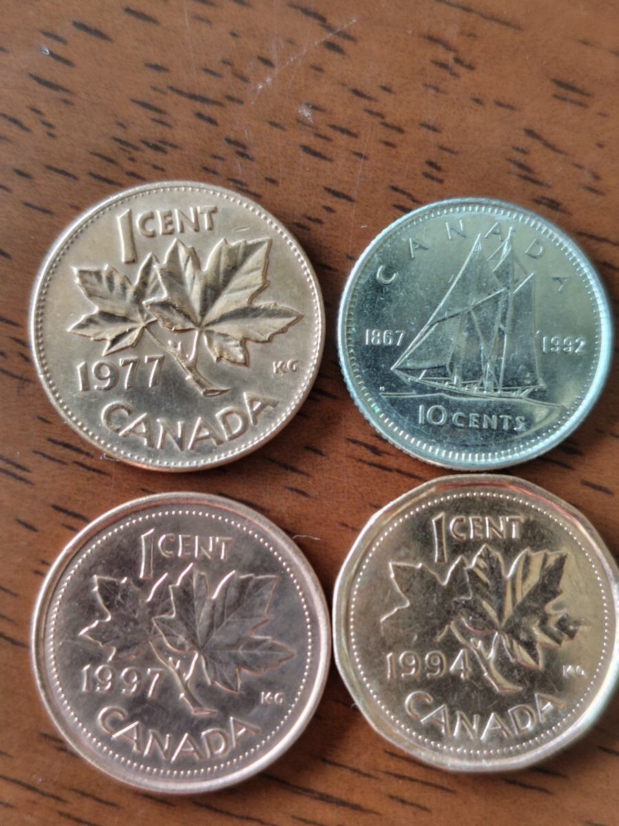 カナダ 1987年 10セント 硬貨 コレクション