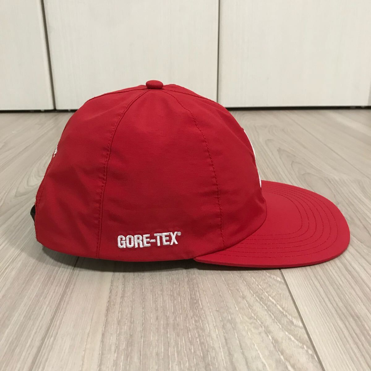 Supreme GORE-TEX S-Logo 6-Panel Cap hat red goretex jet Supreme GORE-TEX S-Logo 6-Panel Cap hat red goretex jet
