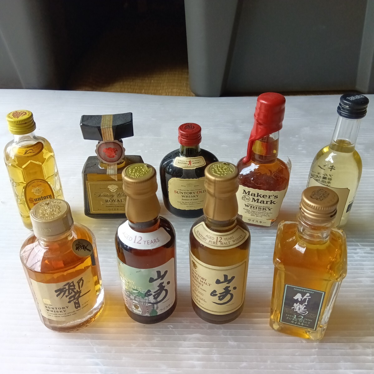 ☆SUNTORY サントリー ミニボトル ピュアモルトウイスキー 山崎 ☆SUNTORY サントリー ミニボトル ピュアモルトウイスキー 山崎