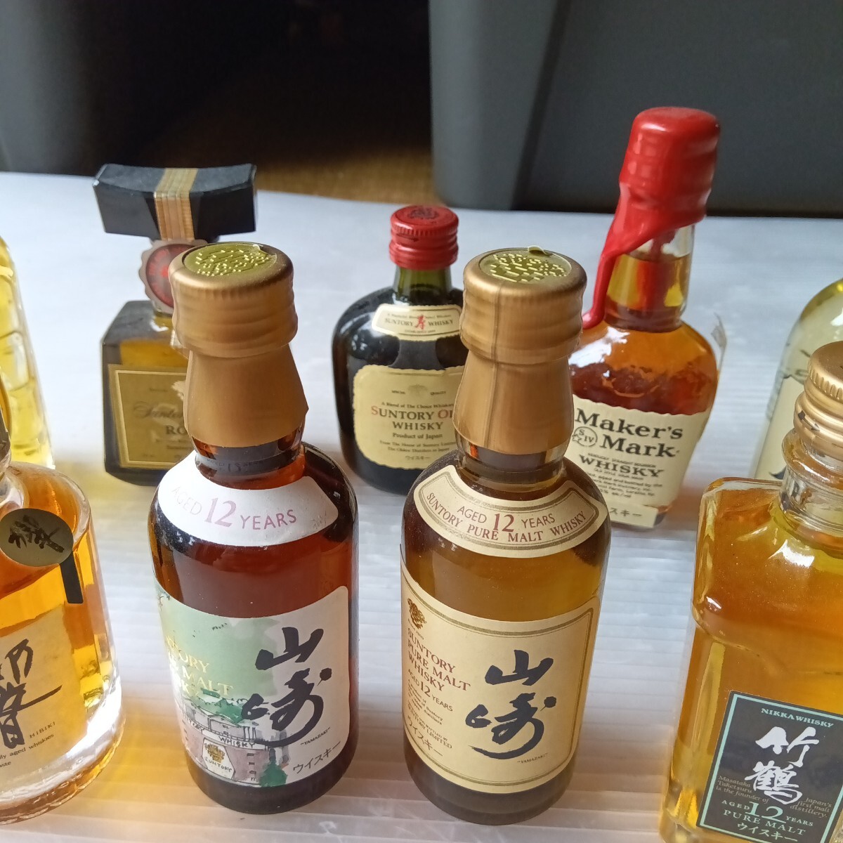 ☆SUNTORY サントリー ミニボトル ピュアモルトウイスキー 山崎 ☆SUNTORY サントリー ミニボトル ピュアモルトウイスキー 山崎