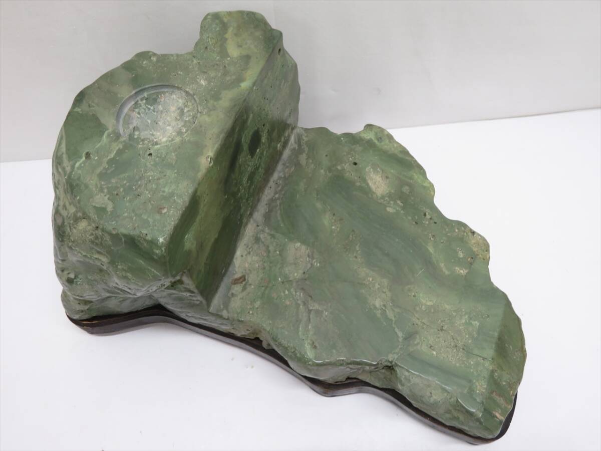 ◇◇鑑賞石 原石 緑石 緑色石 水石 天然石 飾石 置物 台座付 ◇◇鑑賞石 原石 緑石 緑色石 水石 天然石 飾石 置物 台座付