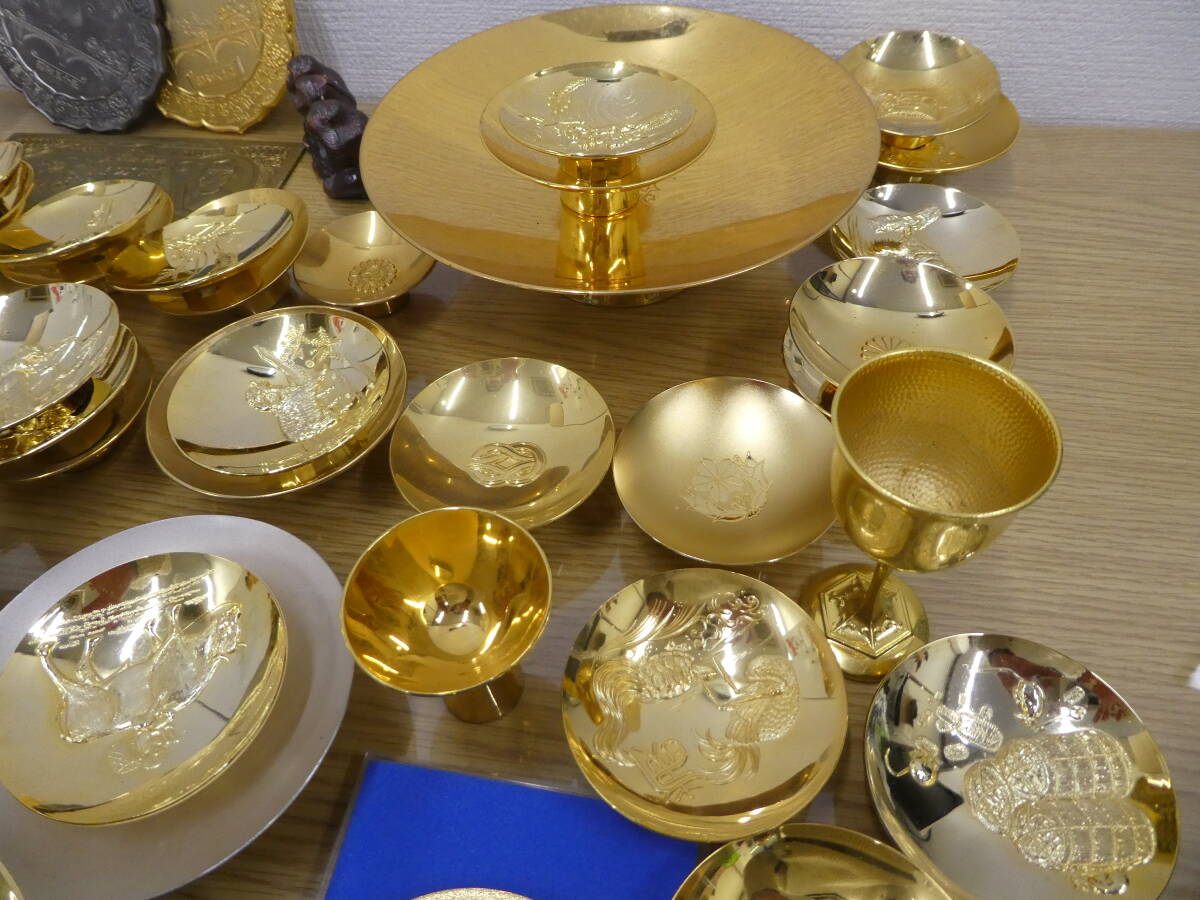 ☆ 金杯 金メッキ 記念品 24KGP 銀メッキ杯 置物 天皇陛下御在位 ☆ 金杯 金メッキ 記念品 24KGP 銀メッキ杯 置物 天皇陛下御在位