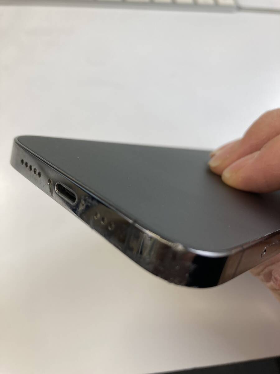ジャンク】画面ヒビ有り Apple iPhone12Pro 128G グラファイト ジャンク】画面ヒビ有り Apple iPhone12Pro 128G グラファイト