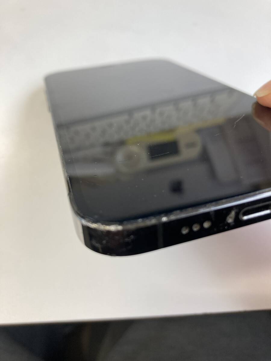 ジャンク】画面ヒビ有り Apple iPhone12Pro 128G グラファイト ジャンク】画面ヒビ有り Apple iPhone12Pro 128G グラファイト