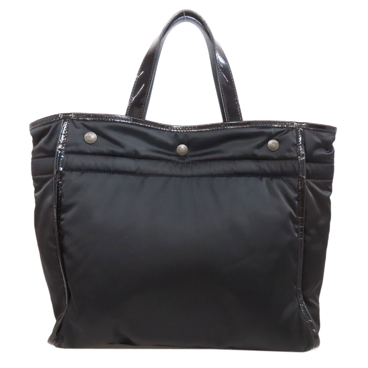 Longchamp ロンシャン ロゴ トートバッグ ナイロン素材 レディース 中古