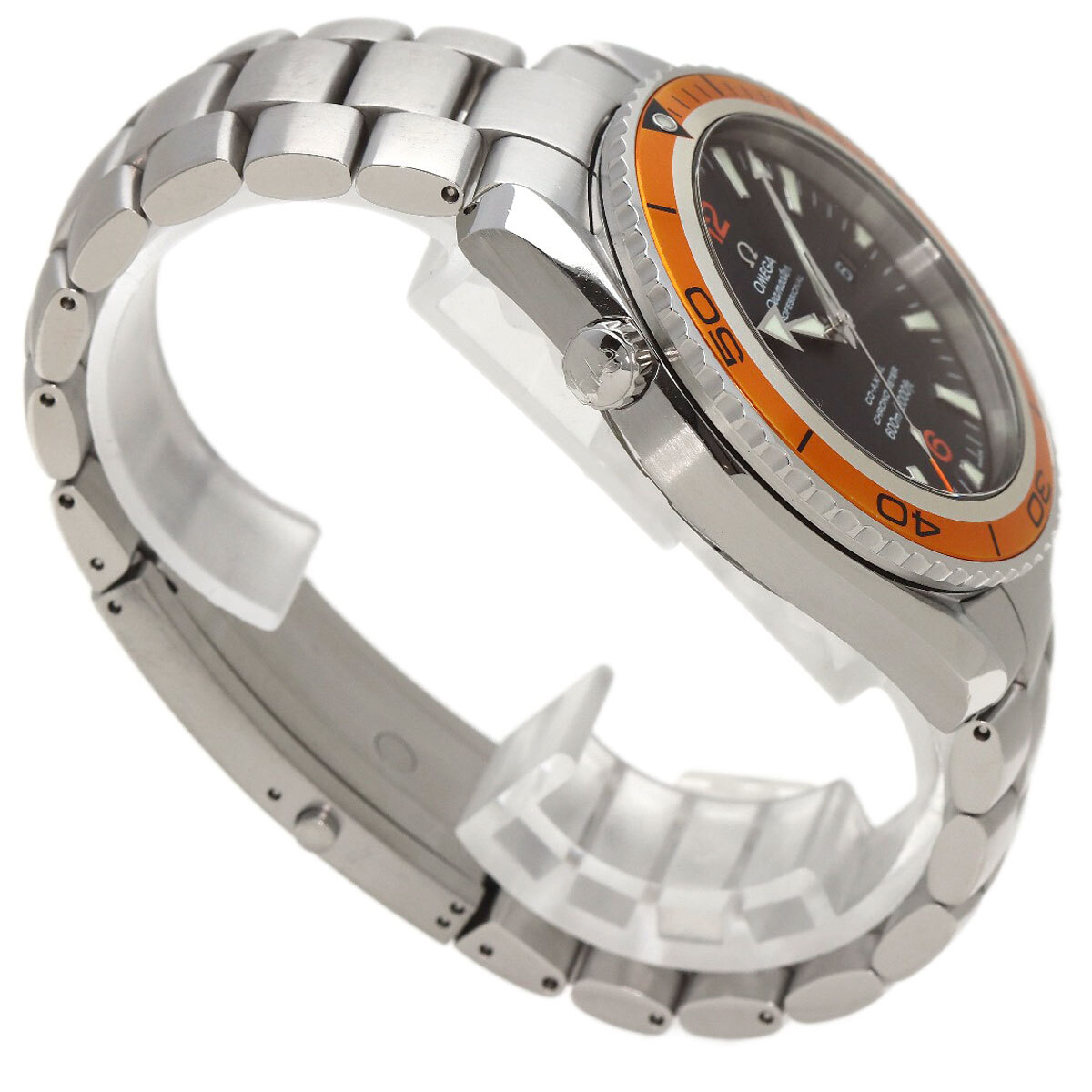 OMEGA オメガ 2208.50 シーマスター プラネットオーシャン 腕時計 ステンレススチール SS メンズ 中古