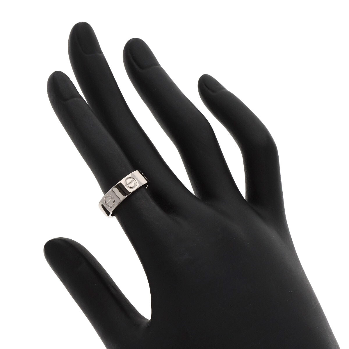 CARTIER カルティエ ラブリング #48 リング?指輪 K18ホワイトゴールド レディース 中古