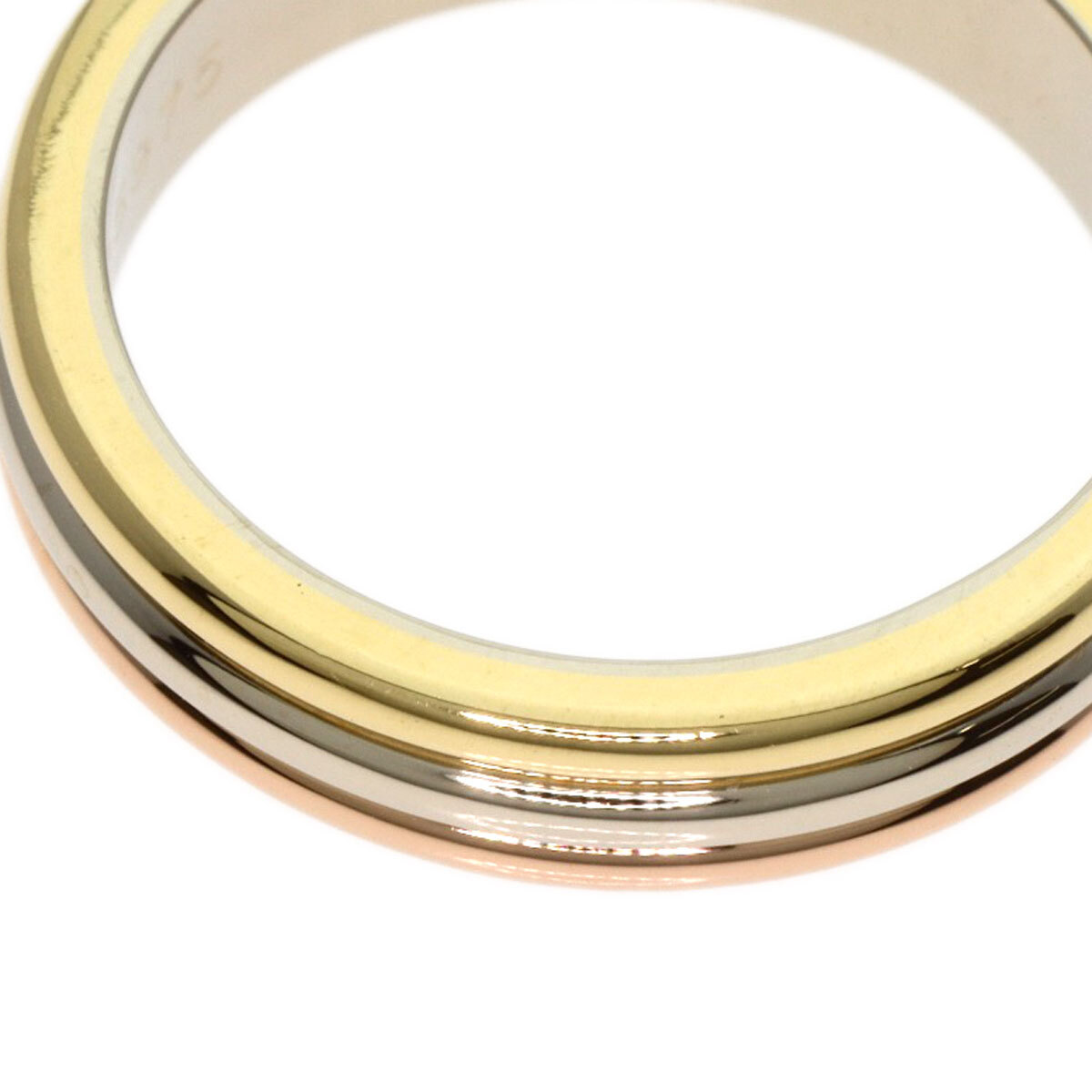 CARTIER カルティエ スリーカラー #47 リング?指輪 K18イエローゴールド レディース 中古