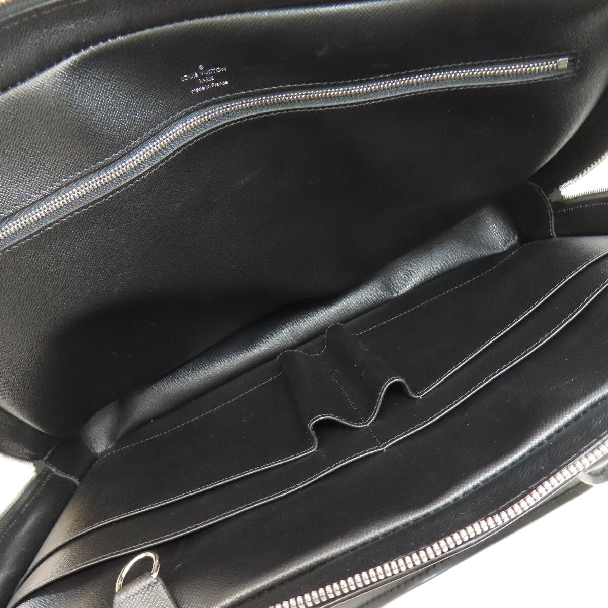 LOUIS VUITTON ルイヴィトン M40321 ポルト ドキュマン?ヴォワヤージュ ビジネスバッグ エピレザー メンズ 中古