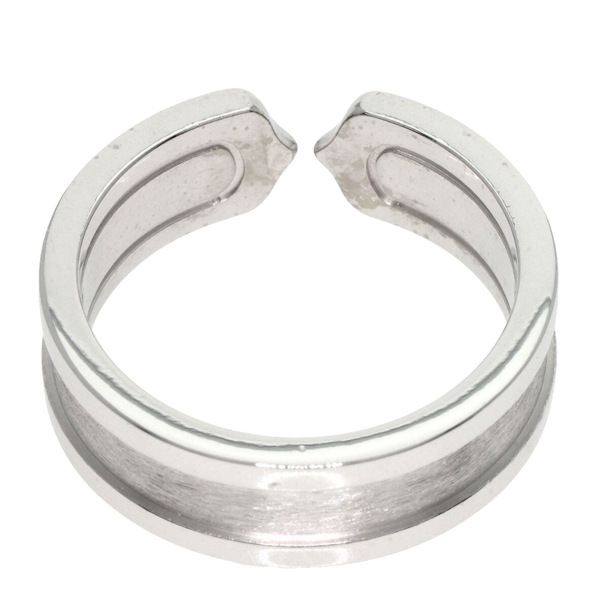 CARTIER カルティエ C2 #54 リング?指輪 K18ホワイトゴールド レディース 中古