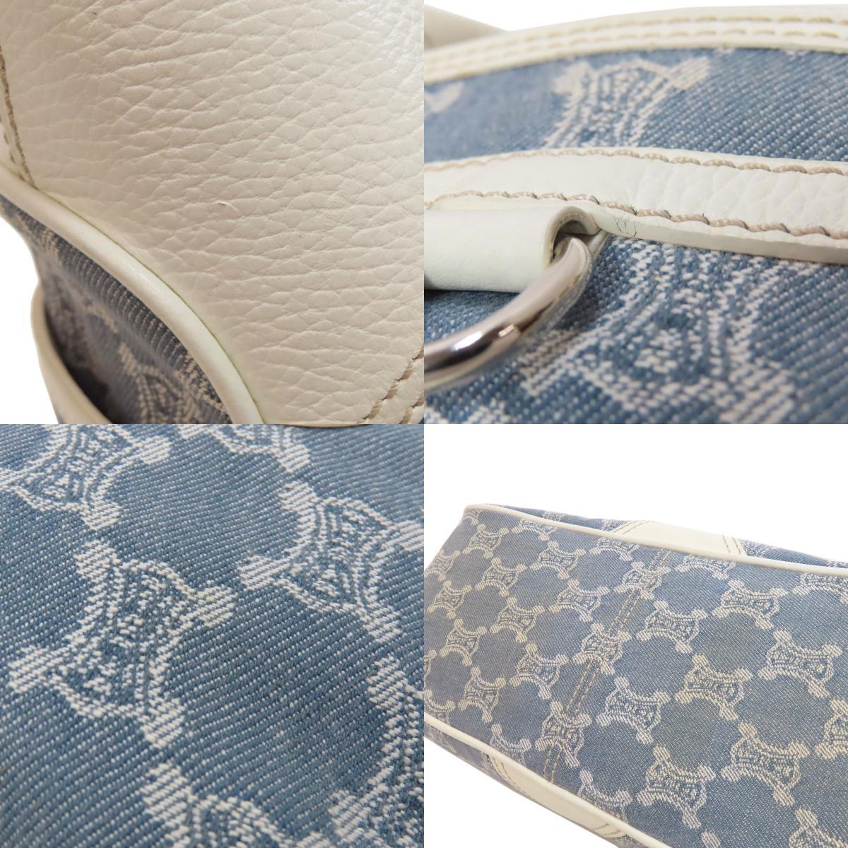 CELINE セリーヌ ブギーバッグ ハンドバッグ キャンバス レディース 中古