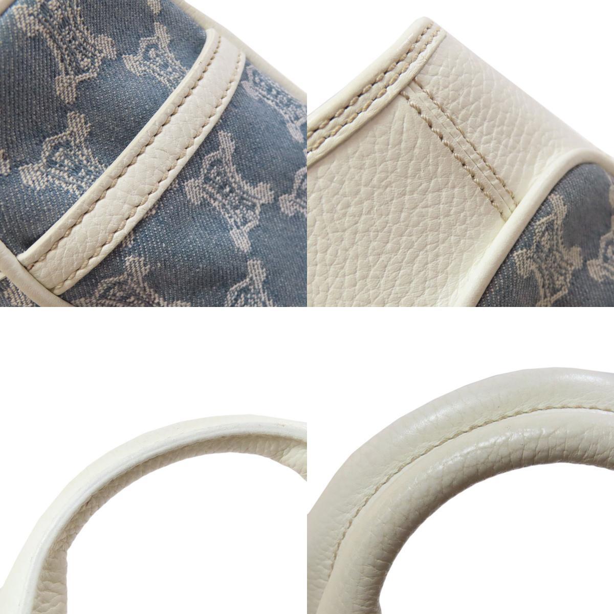 CELINE セリーヌ ブギーバッグ ハンドバッグ キャンバス レディース 中古