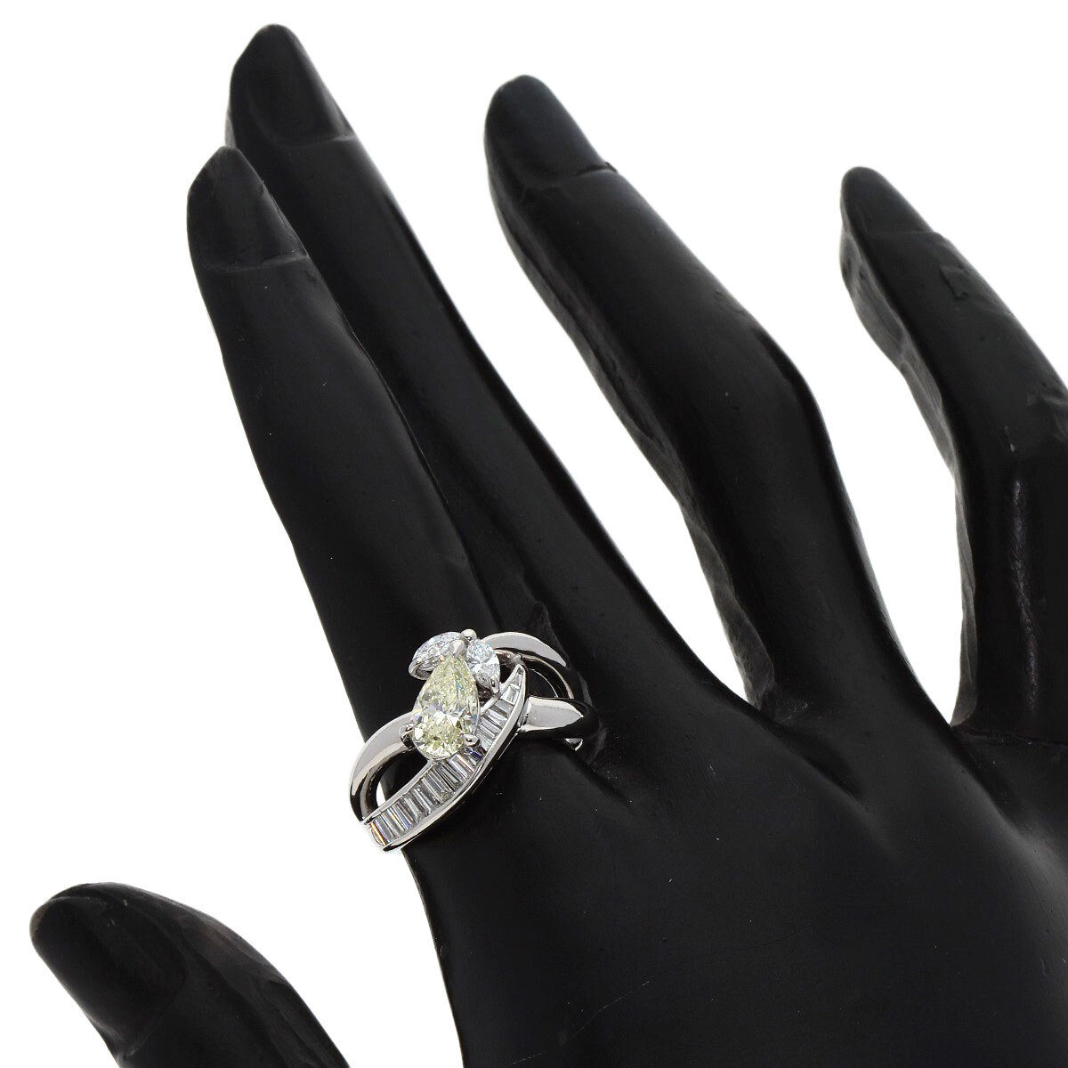 アクセサリー  ORDER BAND RING ジュエリー ダイヤモンド リング・指輪 プラチナPT900 中古