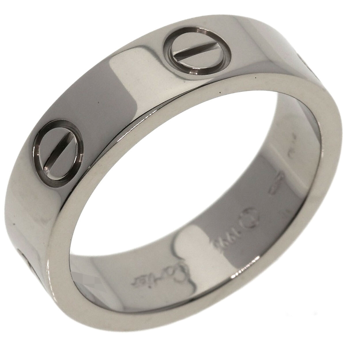 CARTIER カルティエ ラブリング #56 リング?指輪 K18ホワイトゴールド レディース 中古