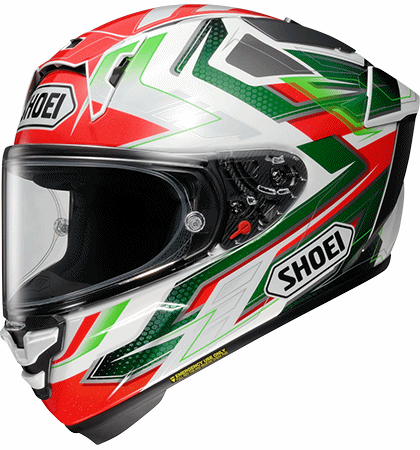 SHOEI フルフェイスヘルメット　X-Fifteen　X-15　エックス - フィフティーン　ESCALATE　エスカレート　TC-4　XXL　63ｃｍ