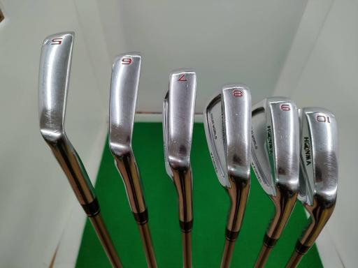 ホンマゴルフ ツアーワールド ホンマ HONMA アイアンセット TOUR WORLD TW727V FORGED 6S フレックスS 中古 Cランク
