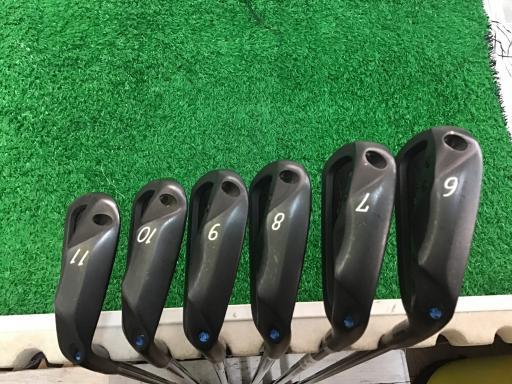 キャスコ ドルフィン アイアン アイアンセット DI-122 ブラック Dolphin Iron DI-122 ブラック 6S フレックスその他 中古 Cランク