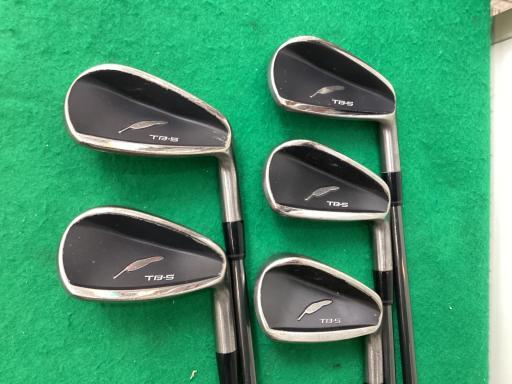 フォーティーン ティービー アイアンセット 5 FORGED ライトブラック TB-5 FORGED ライトブラック 5S フレックスS 中古 Cランク