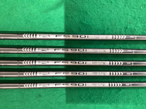 フォーティーン ティービー アイアンセット 5 FORGED ライトブラック TB-5 FORGED ライトブラック 5S フレックスS 中古 Cランク