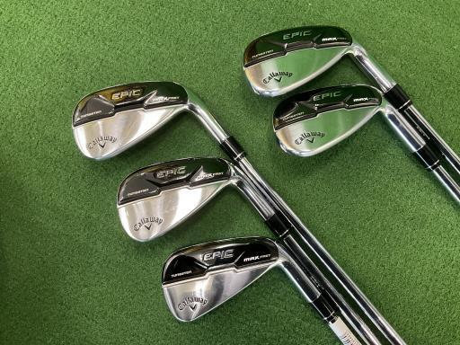 ☆値下▼2021年】キャロウェイ EPIC MAX FAST NS.PRO 950GH neo(S)7-PW、AW/5本0907★188469#8 キャロウェイ エピック アイアンセット MAX FAST EPIC MAX FAST 5S