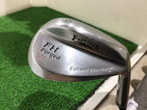 フォーティーン フォージド ウェッジ FH Forged V1 ニッケルクロムメッキ 52° フレックスその他 中古 Cランク フォーティーン