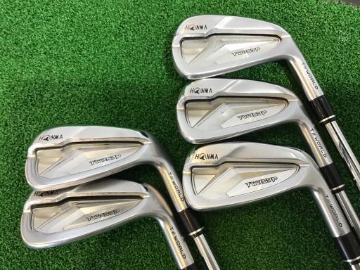 ホンマゴルフ ホンマ ツアーワールド アイアンセット TR21X TOUR WORLD TR21X 7S フレックスR 中古 Cランク