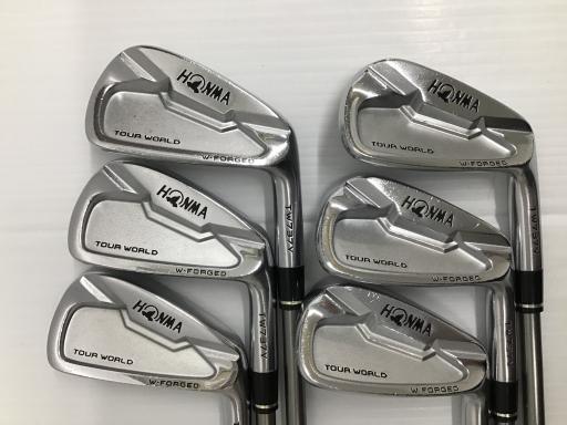 ホンマゴルフ ツアーワールド ホンマ HONMA アイアンセット TOUR WORLD TW737V 6S フレックスS 中古 Dランク