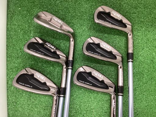 ホンマゴルフ ツアーワールド ホンマ HONMA アイアンセット TOUR WORLD TW737P 6S フレックスS 中古 Cランク