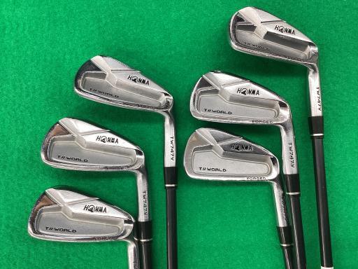 ホンマゴルフ ホンマ ツアーワールド アイアンセット TW747V TOUR WORLD TW747V 6S フレックスSR 中古 Cランク